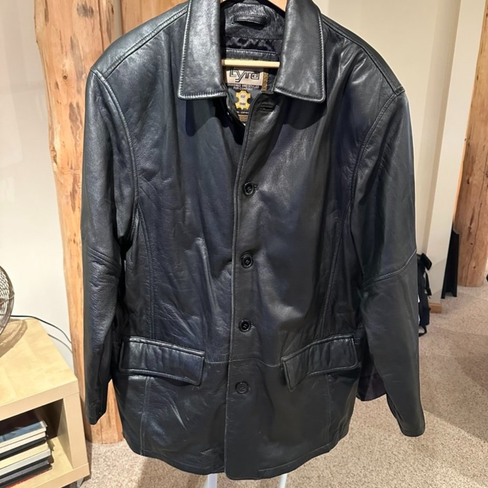 Authentic Men's Leather Jacket from Turkey